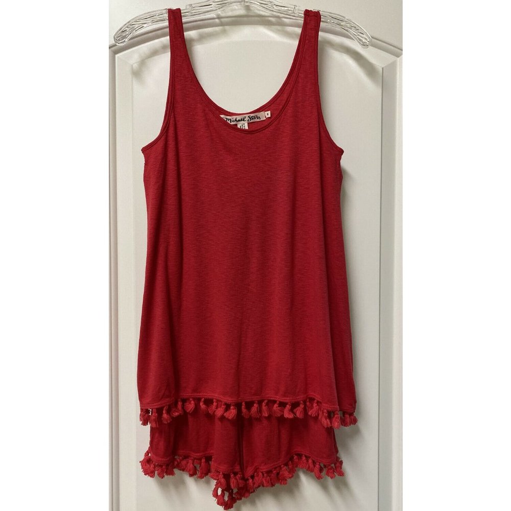 Michael Stars for Anthropologie Layered Romper S